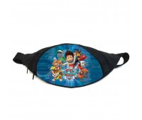 Поясная сумка Бананка Щенячий патруль Paw Patrol (GB PP 01) Gear Bag черная