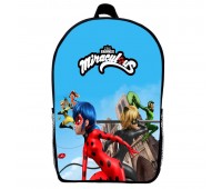 Рюкзак Леді Баг дитячий (Gear bag mini LB 05) чорний, 29 х 21 х 9 см