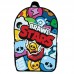 Рюкзак Бравл Старс (School Gear bag Brawl Stars 02) черный, 39 х 27 х 14 см