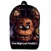 Рюкзак ФНАФ Аниматроники 5 ночей с Фредди (School Gear bag FNAF 01) черный, 39 х 27 х 14 см