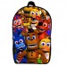 Рюкзак ФНАФ Аниматроники 5 ночей с Фредди (School Gear bag FNAF 02) черный, 39 х 27 х 14 см