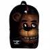 Рюкзак ФНАФ Аніматроніки 5 ночей з Фредді (School Gear bag FNAF 04) чорний, 39 х 27 х 14 см