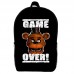 Рюкзак ФНАФ Аниматроники 5 ночей с Фредди (School Gear bag FNAF 05) черный, 39 х 27 х 14 см