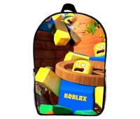 Рюкзак Роблокс (School Gear bag Roblox 07) чорний, 39 х 27 х 14 см