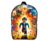 Рюкзак Роблокс (School Gear bag Roblox 09) чорний, 39 х 27 х 14 см