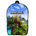 Рюкзак Майнкрафт Minecraft (School Gear bag М04) черный, 39 х 27 х 14 см