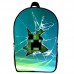 Рюкзак Майнкрафт Minecraft (School Gear bag М06) черный, 39 х 27 х 14 см