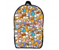 Рюкзак Гарфілд (School Gear bag Gar01) чорний, 39 х 27 х 14 см
