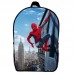 Рюкзак Человек Паук (School Gear bag Spider Men 01) черный, 39 х 27 х 14 см