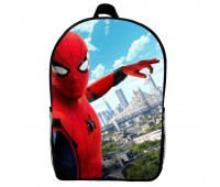 Рюкзак Людина Павук (School Gear bag Spider Men 03) чорний, 39 х 27 х 14 см