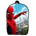 Рюкзак Человек Паук (School Gear bag Spider Men 03) черный, 39 х 27 х 14 см