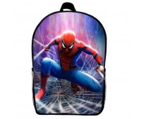 Рюкзак Людина Павук (School Gear bag Spider Men 08) чорний, 39 х 27 х 14 см