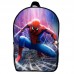Рюкзак Человек Паук (School Gear bag Spider Men 08) черный, 39 х 27 х 14 см