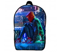 Рюкзак Людина Павук (School Gear bag Spider Men 014) чорний, 39 х 27 х 14 см