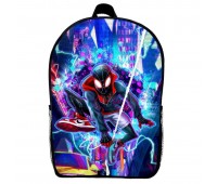 Рюкзак Людина Павук (School Gear bag Spider Men 015) чорний, 39 х 27 х 14 см