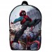 Рюкзак Человек Паук (School Gear bag Spider Men 021) черный, 39 х 27 х 14 см