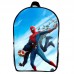 Рюкзак Человек Паук (School Gear bag Spider Men 022) черный, 39 х 27 х 14 см