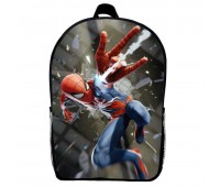 Рюкзак Людина Павук (School Gear bag Spider Men 025) чорний, 39 х 27 х 14 см