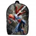 Рюкзак Человек Паук (School Gear bag Spider Men 025) черный, 39 х 27 х 14 см