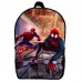 Рюкзак Человек Паук (School Gear bag Spider Men 026) черный, 39 х 27 х 14 см