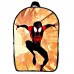 Рюкзак Человек Паук (School Gear bag Spider Men 027) черный, 39 х 27 х 14 см