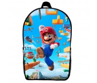 Рюкзак Супер Маріо (School Gear bag Mario 04) чорний, 39 х 27 х 14 см