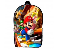 Рюкзак Супер Маріо (School Gear bag Mario 07) чорний, 39 х 27 х 14 см