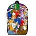 Рюкзак Соник (School Gear bag Sonic 03) черный, 39 х 27 х 14 см