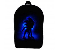 Рюкзак Сонік (School Gear bag Sonic 06) чорний, 39 х 27 х 14 см