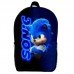 Рюкзак Сонік (School Gear bag Sonic 07) чорний, 39 х 27 х 14 см