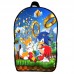 Рюкзак Соник (School Gear bag Sonic 09) черный, 39 х 27 х 14 см
