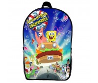 Рюкзак Губка Боб (School Gear bag SB 012) чорний, 39 х 27 х 14 см