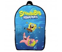 Рюкзак Губка Боб (School Gear bag SB 016) чорний, 39 х 27 х 14 см