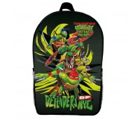 Рюкзак Черепашки ніндзя (School Gear bag TN 03) чорний, 39 х 27 х 14 см