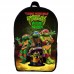 Рюкзак Черепашки ніндзя (School Gear bag TN 07) чорний, 39 х 27 х 14 см