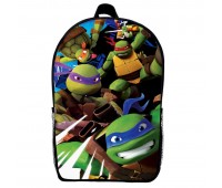 Рюкзак Черепашки ніндзя (School Gear bag TN 09) чорний, 39 х 27 х 14 см