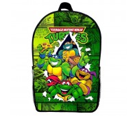 Рюкзак Черепашки ніндзя (School Gear bag TN 011) чорний, 39 х 27 х 14 см