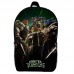 Рюкзак Черепашки ніндзя (School Gear bag TN 013) чорний, 39 х 27 х 14 см