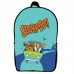 Рюкзак Скуби Ду (School Gear bag SD 05) черный, 39 х 27 х 14 см