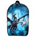 Рюкзак Как приручить дракона (School Gear bag Беззубик 07) черный, 39 х 27 х 14 см