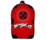 Рюкзак Леді Баг (School Gear bag LB 04) чорний, 39 х 27 х 14 см