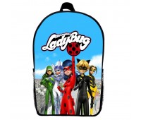 Рюкзак Леді Баг (School Gear bag LB 06) чорний, 39 х 27 х 14 см