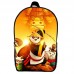 Рюкзак Панда кунг-фу (School Gear bag KF 013) чорний, 39 х 27 х 14 см