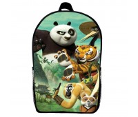 Рюкзак Панда кунг-фу (School Gear bag KF 014) чорний, 39 х 27 х 14 см