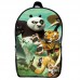 Рюкзак Панда кунг-фу (School Gear bag KF 014) черный, 39 х 27 х 14 см