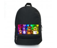 Рюкзак BIG ФНАФ Аниматроники 5 ночей с Фредди School Bag (FNAF-07) черный (43 х 30 х 17 см)