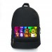 Рюкзак BIG ФНАФ Аниматроники 5 ночей с Фредди School Bag (FNAF-07) черный (43 х 30 х 17 см)