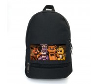 Рюкзак BIG ФНАФ Аниматроники 5 ночей с Фредди School Bag (FNAF-08) черный (43 х 30 х 17 см)
