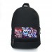 Рюкзак BIG ФНАФ Аниматроники 5 ночей с Фредди School Bag (FNAF-09) черный (43 х 30 х 17 см)