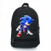 Рюкзак BIG Соник School Bag (Sonic-03) черный (43 х 30 х 17 см)